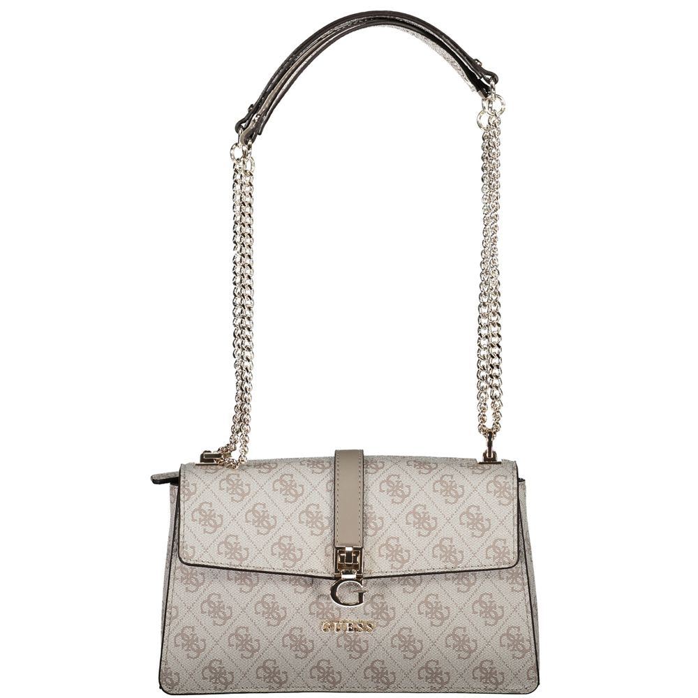 Guess Jeans Gray Polyethylene Women Handbag