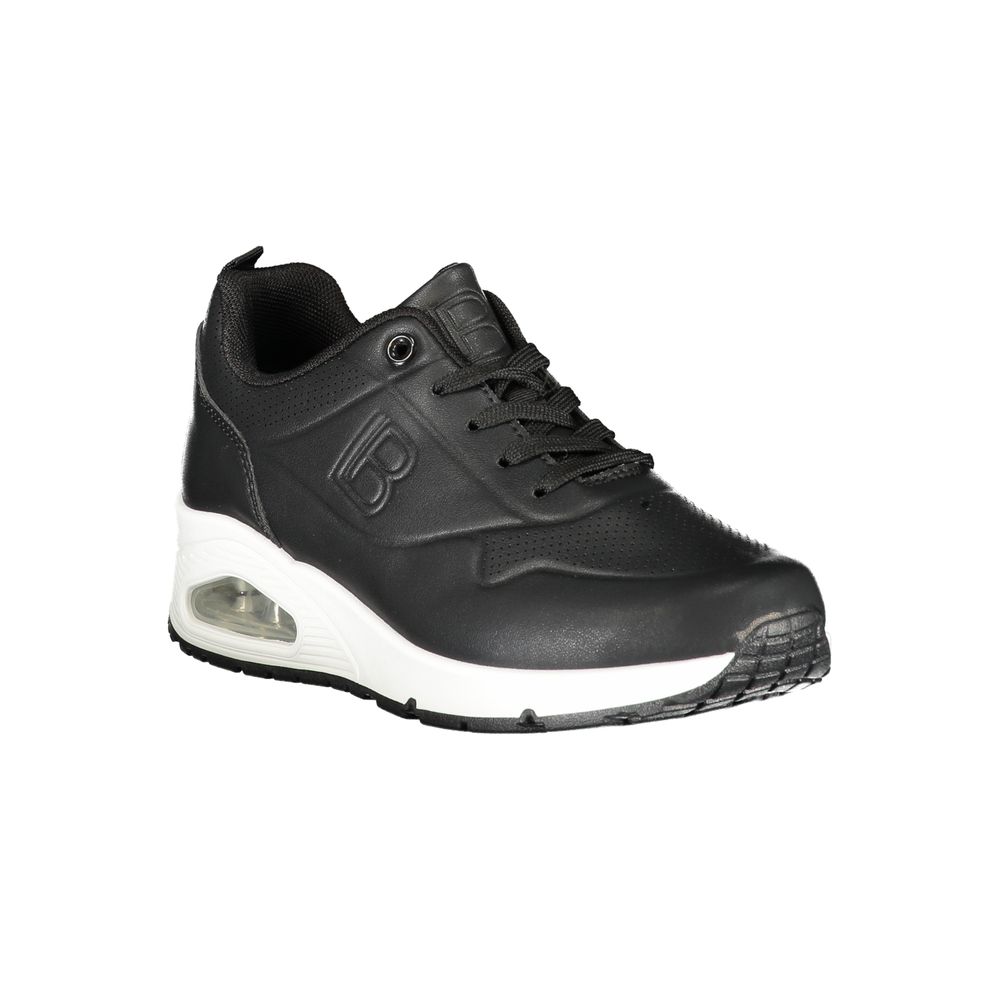 Laura Biagiotti Black Polyester Women Sneaker
