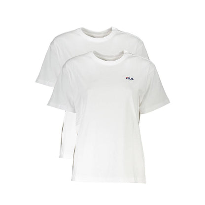 Fila White Cotton Women Top