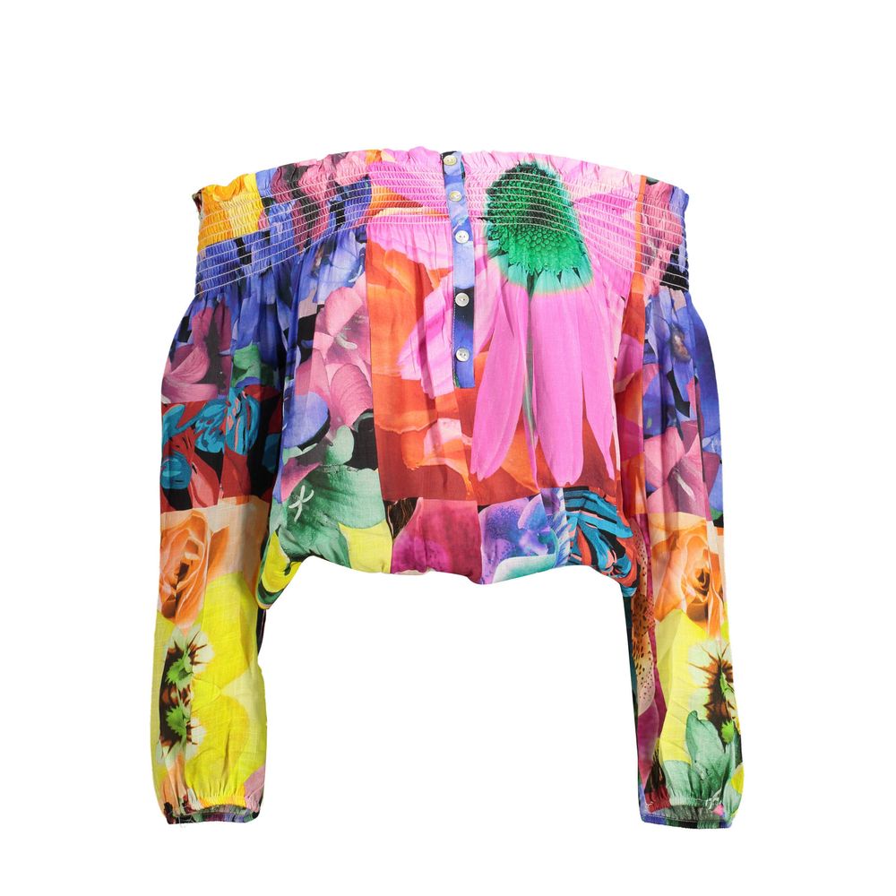 Desigual Pink Viscose Women Top