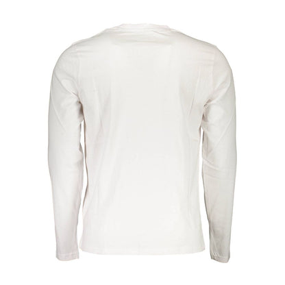 North Sails White Cotton Men T-Shirt