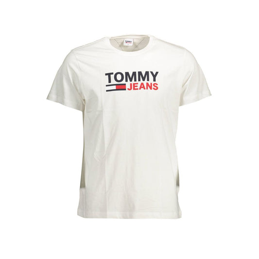 Tommy Hilfiger White Cotton T-Shirt