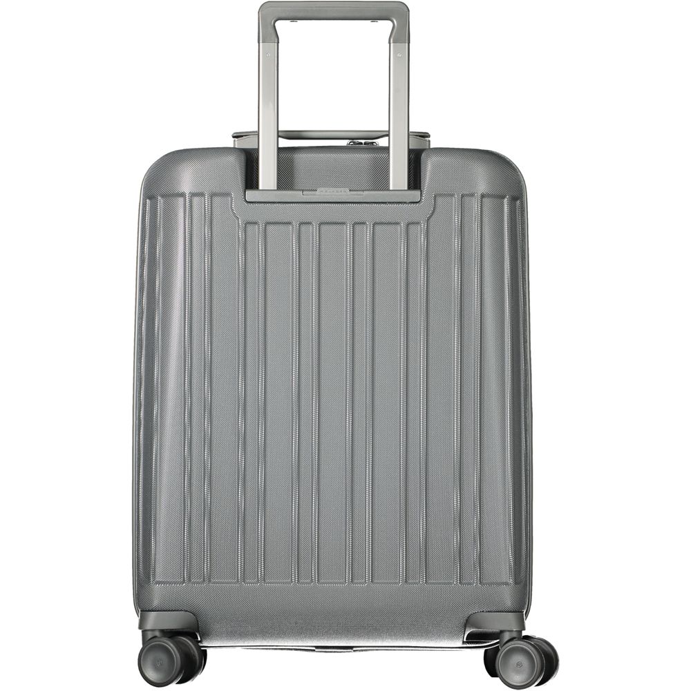 Piquadro Gray Polycarbonate Men Luggage