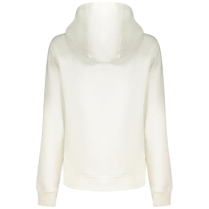 Tommy Hilfiger White Cotton Women's Hooded Sweater