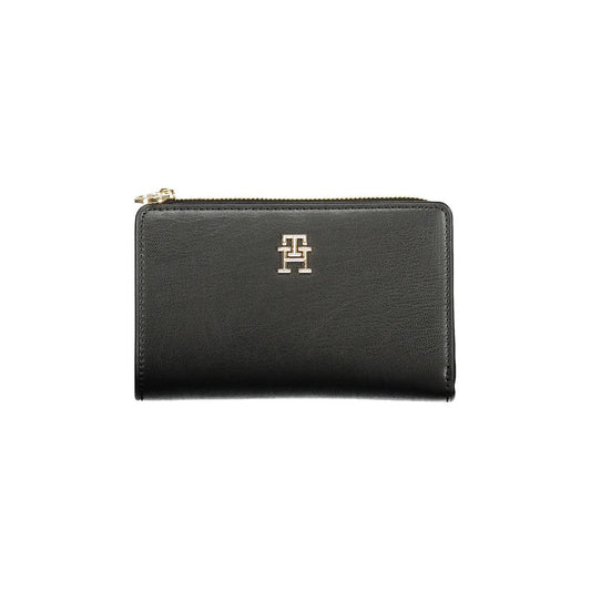 Tommy Hilfiger Black Polyethylene Women Wallet