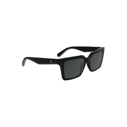 Calvin Klein Black Bio Based Fabric Sunglasses