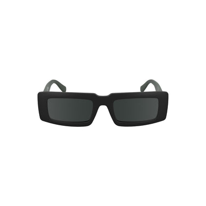Calvin Klein Black Bio Based Fabric Sunglasses