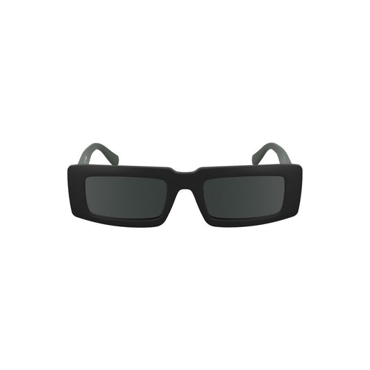 Calvin Klein Black Bio Based Fabric Sunglasses