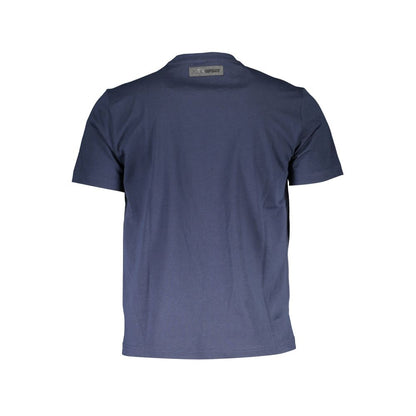 Plein Sport Blue Cotton Men T-Shirt