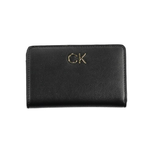 Calvin Klein Black Polyester Women Wallet