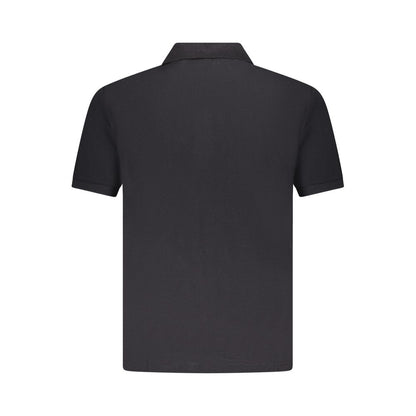 U.S. Grand Polo Black Cotton Men Polo Shirt