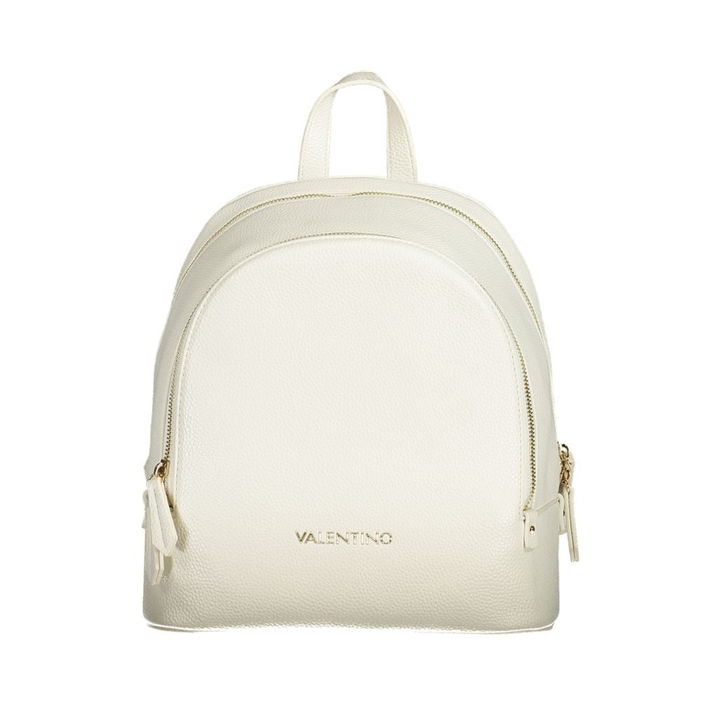 Valentino Bags White Polyethylene Backpack