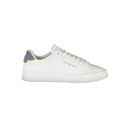 Tommy Hilfiger White Leather Men Sneaker