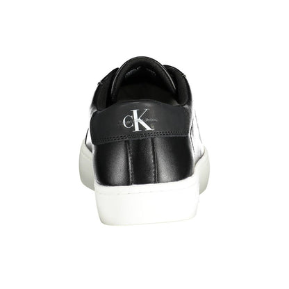 Calvin Klein Black Polyester Men Sneaker