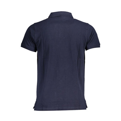 Norway 1963 Blue Cotton Men Polo Shirt