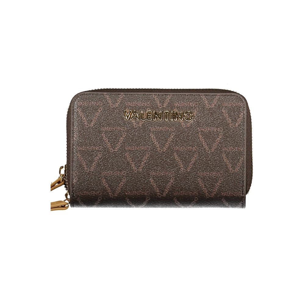 Valentino Bags Brown Polyethylene Women Wallet