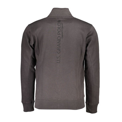 U.S. Grand Polo Brown Cotton Men Sweater