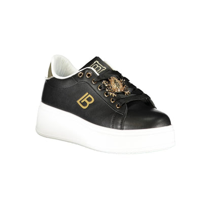 Laura Biagiotti Black Synthetic Women Sneaker
