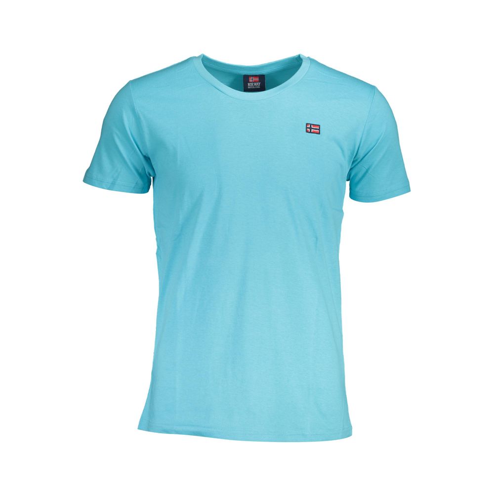 Norway 1963 Blue Cotton Men T-Shirt
