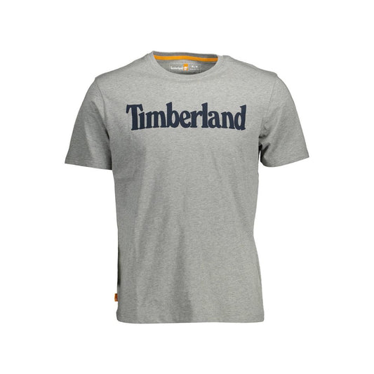 Timberland Brown Cotton Men T-Shirt