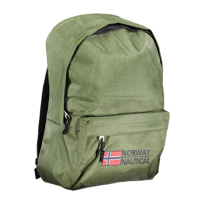 Norway 1963 Green Polyester Mens Backpack