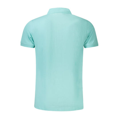 Norway 1963 Light Blue Cotton Men Polo Shirt