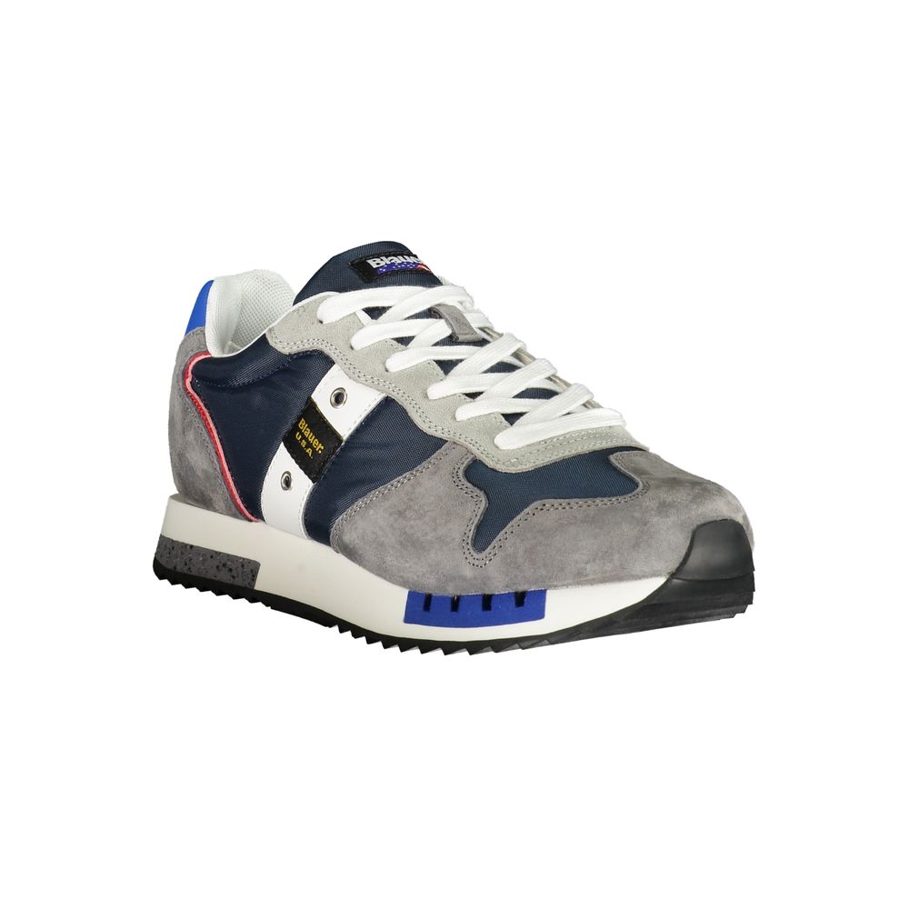 Blauer Brown Leather Men Sneaker