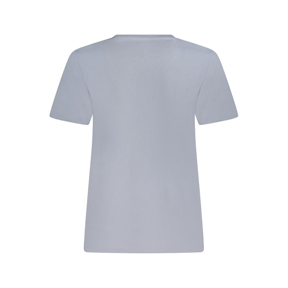 Pepe Jeans Light Blue Cotton Women T-Shirt