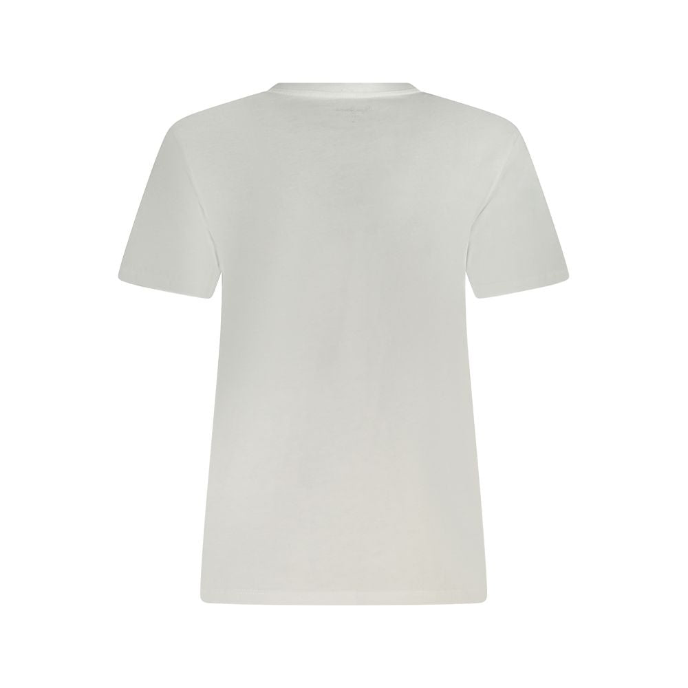 Pepe Jeans White Cotton Tops & T-Shirt