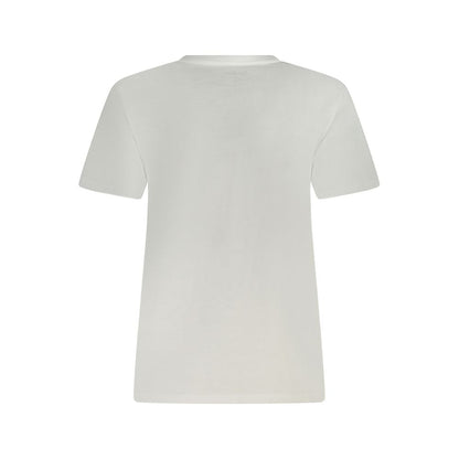 Pepe Jeans White Cotton Tops & T-Shirt