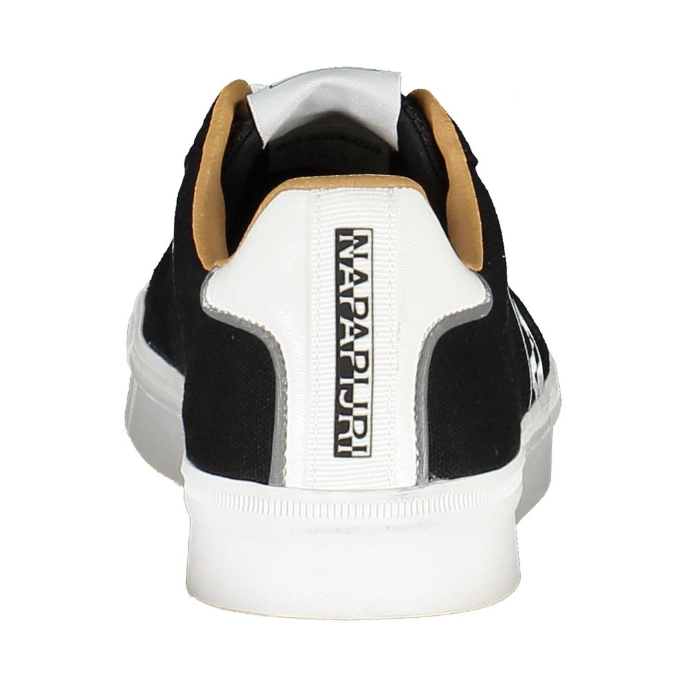 Napapijri Black Polyester Men Sneaker