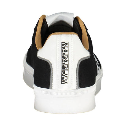 Napapijri Black Polyester Men Sneaker