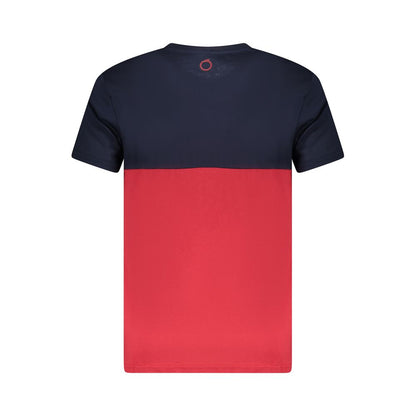 Trussardi Red Cotton Men T-Shirt
