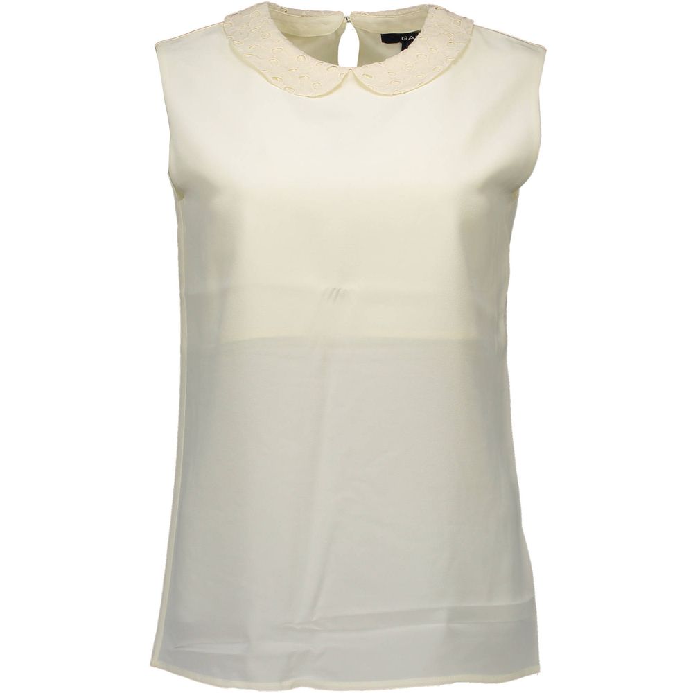 Gant White Silk Women Top