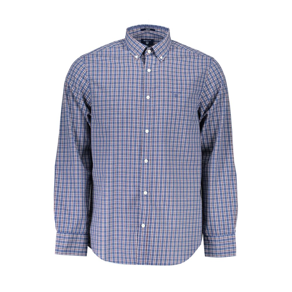 Gant Purple Cotton Men Shirt