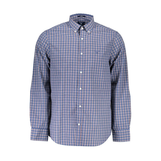 Gant Purple Cotton Men Shirt