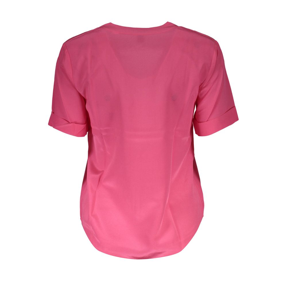 Gant Pink Silk Women TShirt