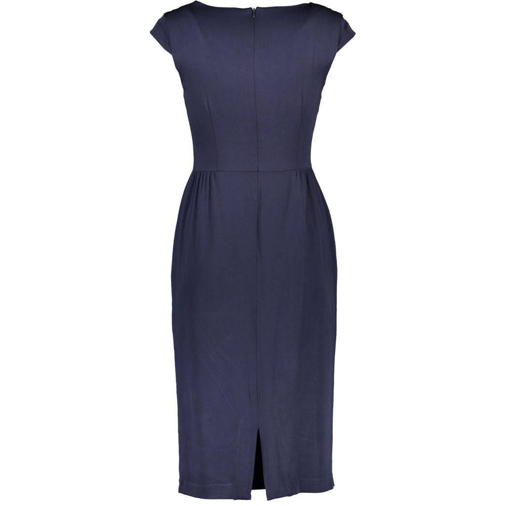 Gant Blue Viscose Women Dress
