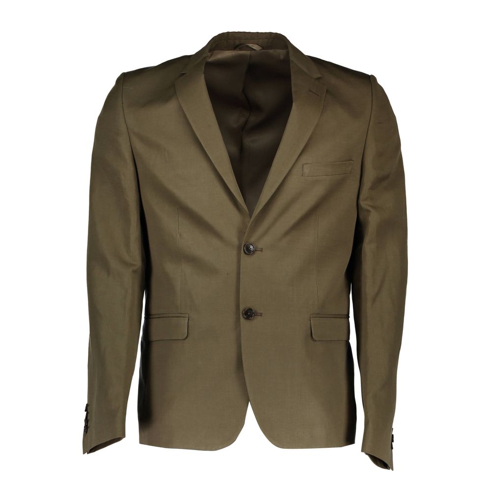Marciano by Guess Green Haircalf Men's Suit