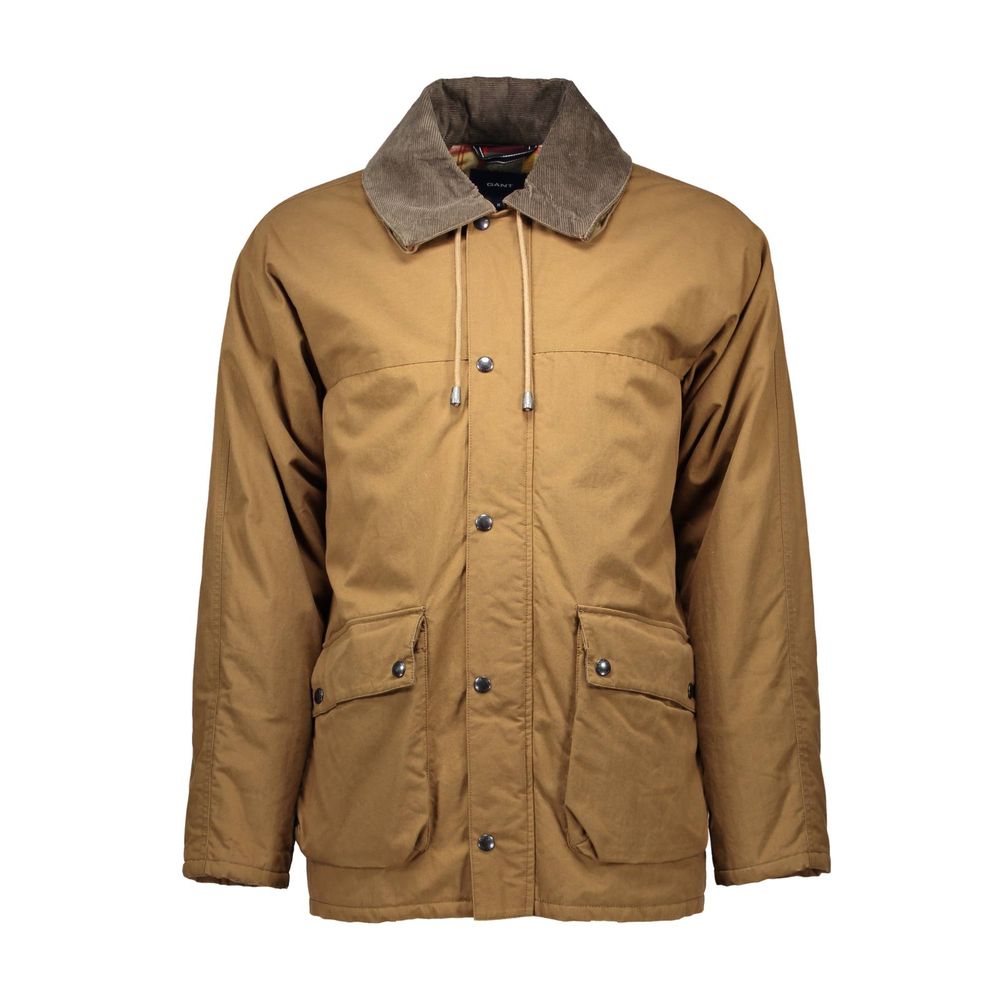 Gant Brown Cotton Men Jacket