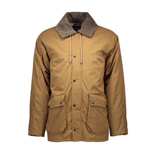 Gant Brown Cotton Men Jacket