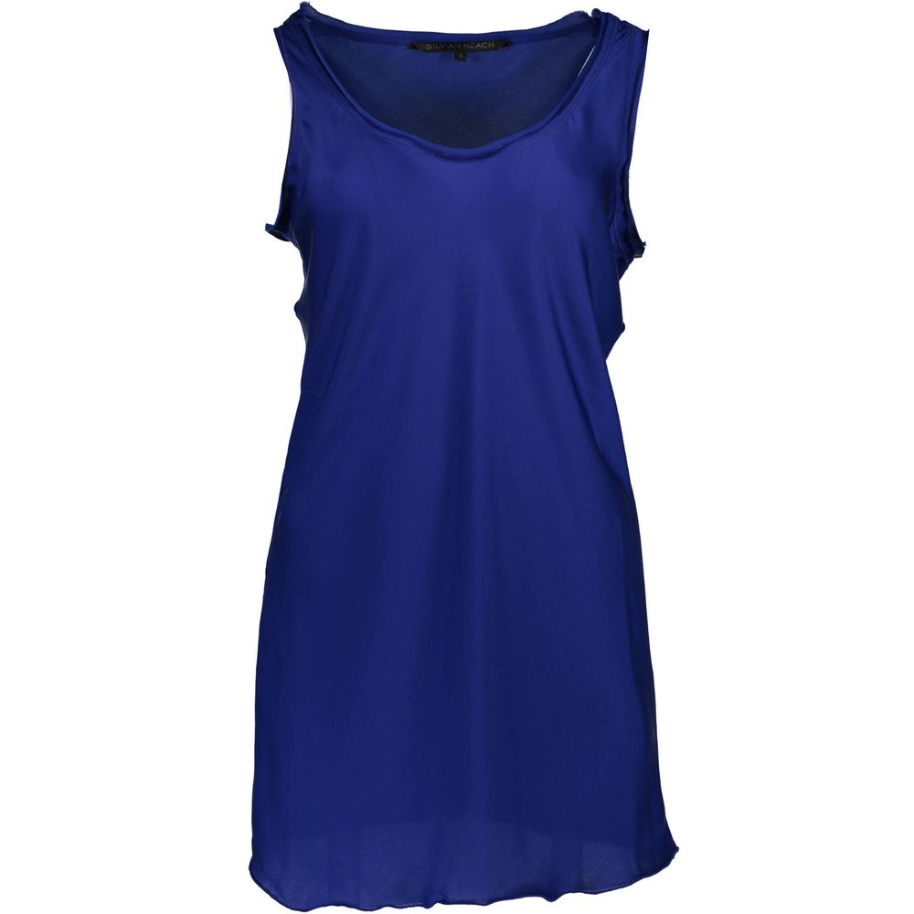 Silvian Heach Blue Polyester Women Top