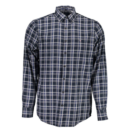 Gant Blue Cotton Men Shirt
