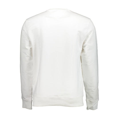 Tommy Hilfiger White Cotton Men Sweater