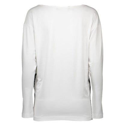 Love Moschino White Cotton Women Top