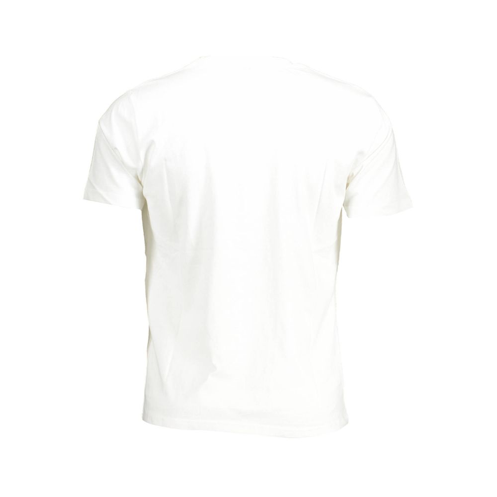 North Sails White Cotton Men T-Shirt