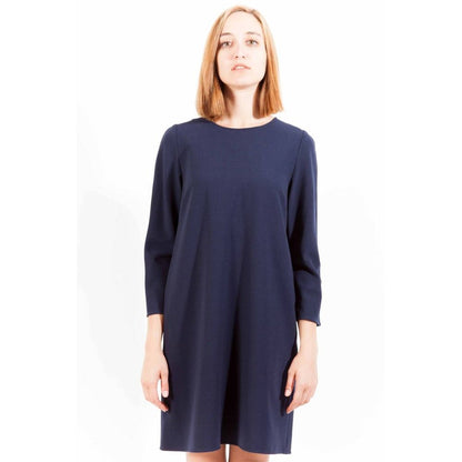 Gant Blue Wool Women Dress
