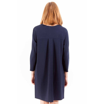 Gant Blue Wool Women Dress