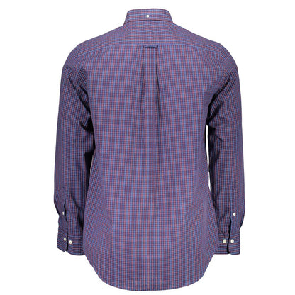Gant Blue Cotton Men Shirt