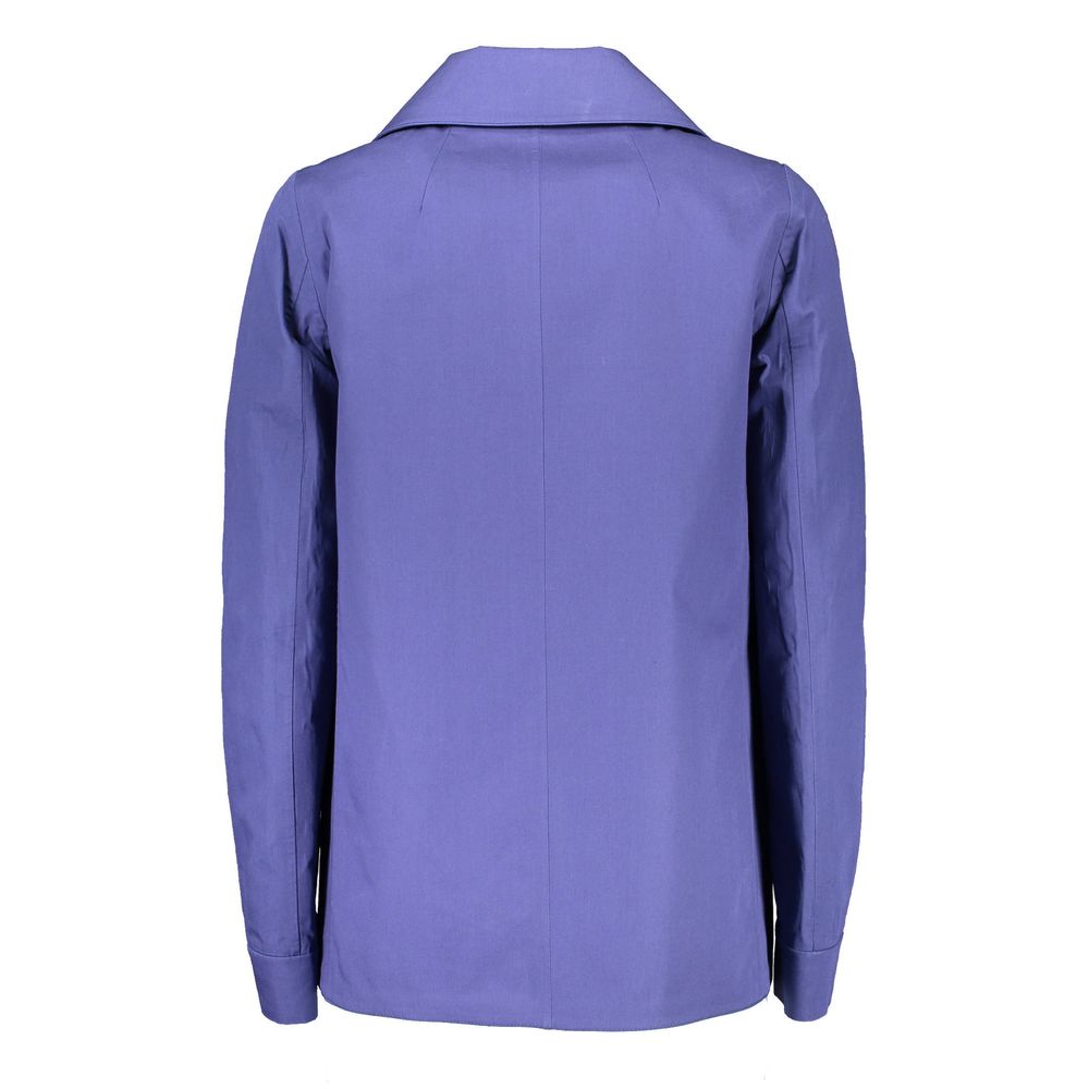 Gant Blue Cotton Jackets & Coat
